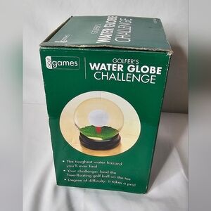 E & B Giftware Golf Water Globe Challenge VINTAGE!